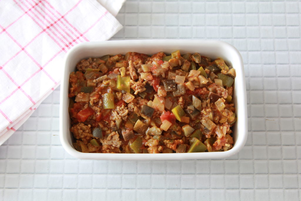 ＧＡＢＡＮカレーパウダーで作るキーマカレ