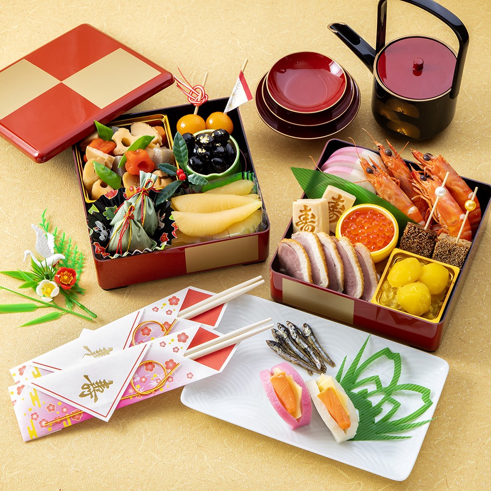 ダイソー100均お正月2024-2025 おせち重箱&飾り・パーティー紙皿！料理盛り付け例やセリアも - 100均✖Sweetsレシピ‼