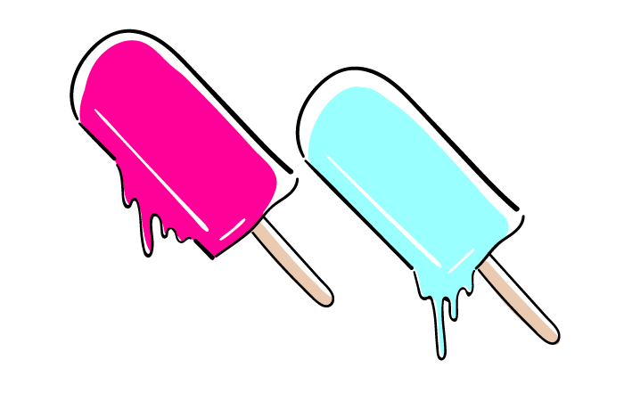 暑い夏はアイスクリームでクールダウンのフリー画像おしゃれ・かわいい無料写真素材：GIRLY DROP
