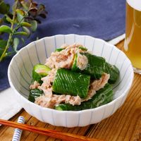 しなびたのがイイ❣きゅうりのピリ辛炒めꕤ୭*