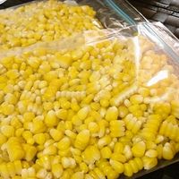 使いきれない缶詰のホールコーンを冷凍保存