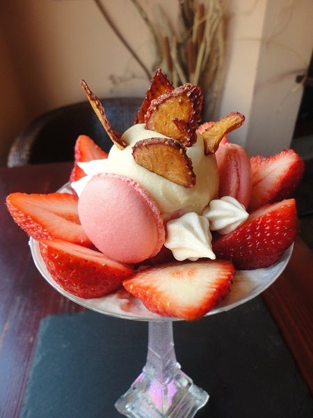 フォトジェニックなパフェに感動！！ cafe 中野屋 東京都町田 : cafe＊lusikka