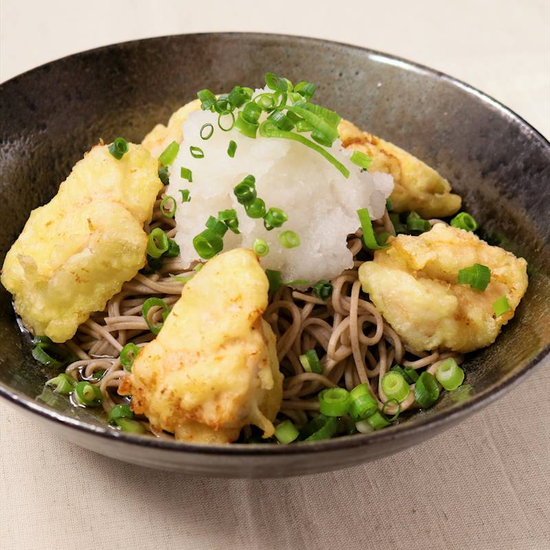 だし香る贅沢つゆ! 鶏南蛮そば