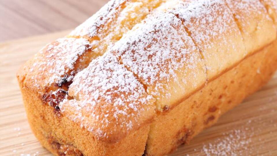 ホットケーキミックスで作るバターなし！バナナパウンドケーキのレシピ