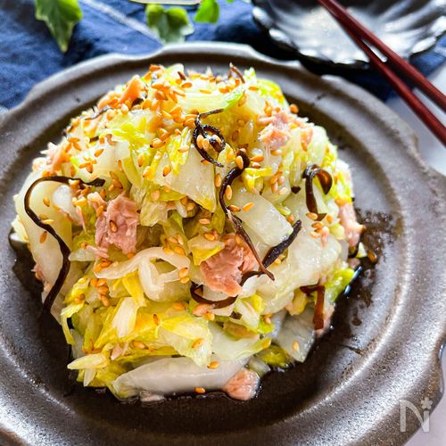 相葉マナブ ツナと塩昆布の白菜サラダの作り方旬の産地ごはん・富里の白菜絶品はくさい料理のレシピ凛とした暮らし〜凛々と