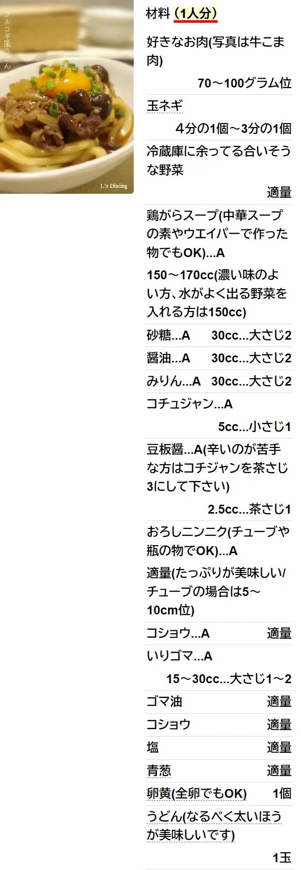 リュウジのバズレシピ 至高の肉うどん yu papaSnapdish スナップディッシュID:TPb4Ta