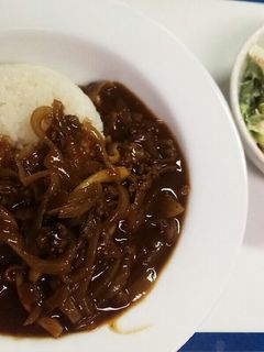 ルウが少し足りないときのハヤシライス