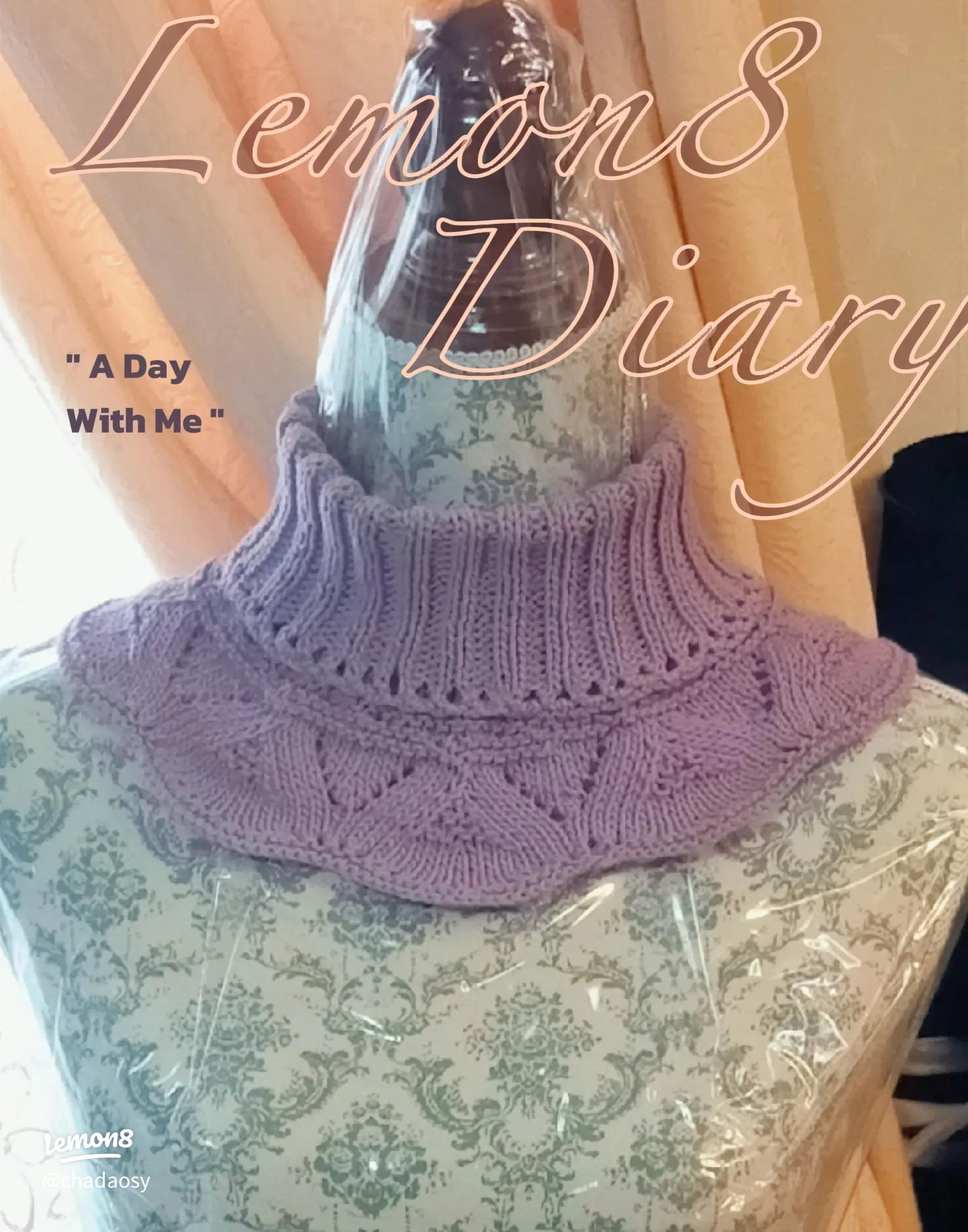 ネックウォーマー 女子向け手作りTikTok