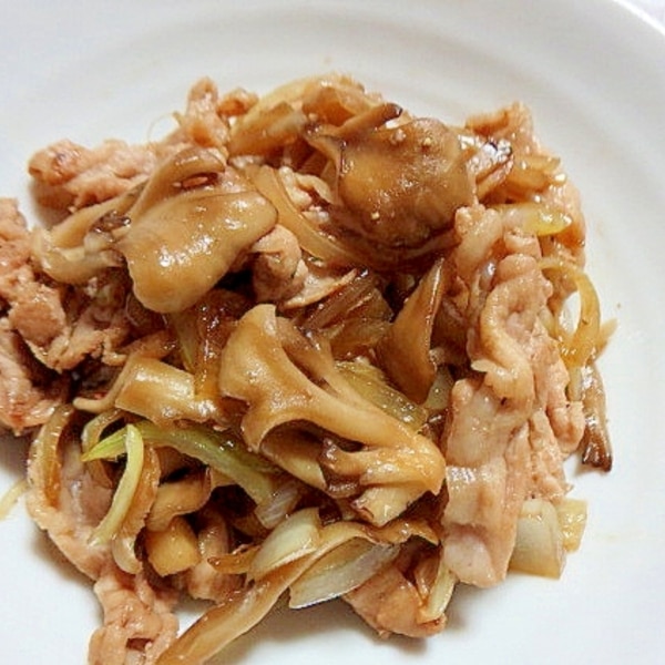 新じゃがたまと豚ばらのしょうが煮