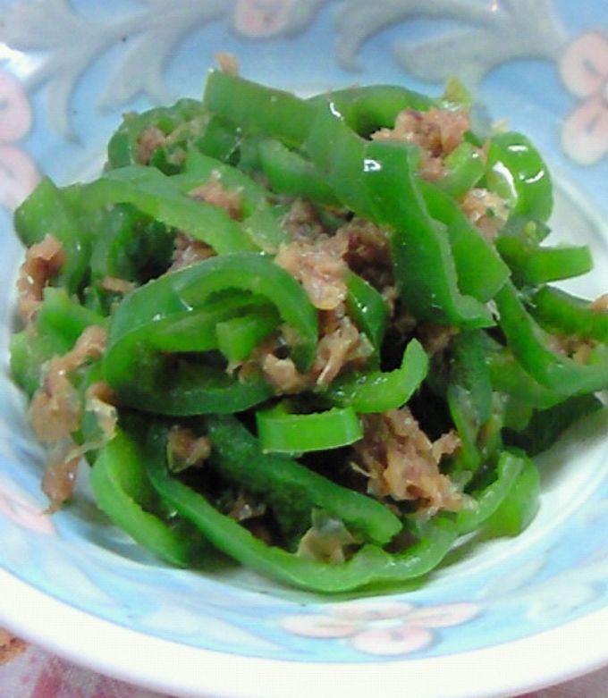 ピーマンのおかか和え