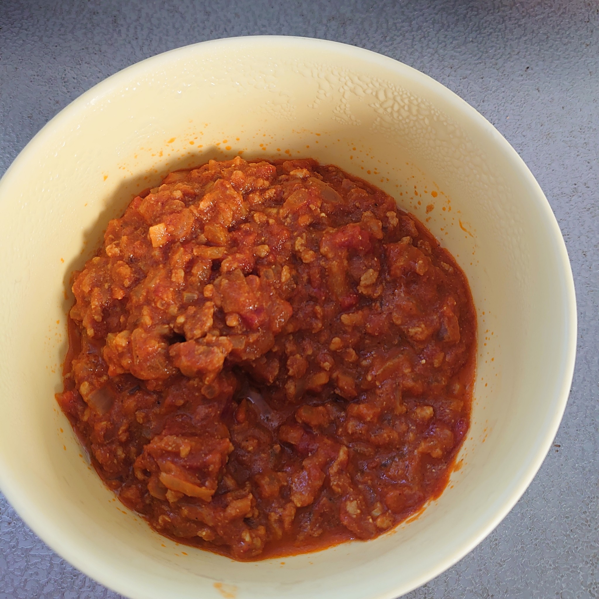 ゴーヤのキーマカレ