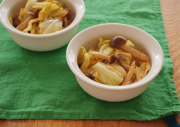 鶏むね肉とキャベツのポン酢炒め