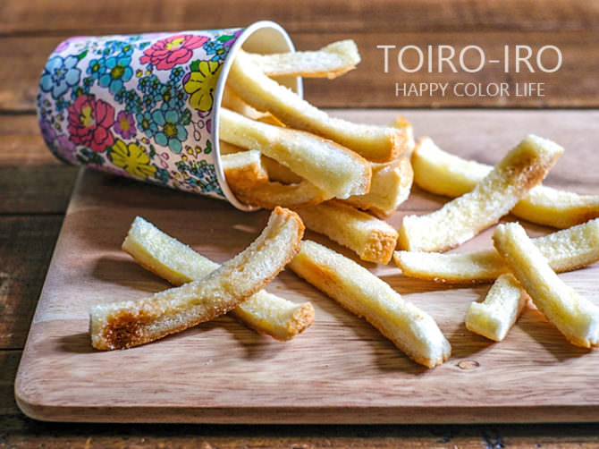 食パンで簡単おやつ！tiktok料理部簡単レシピレシピスイーツレシピ手作りお菓子おうちおやつオーブン無しレンジで簡単食パンアレンジ