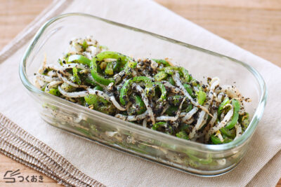 風味豊かな！ オクラの胡麻和え