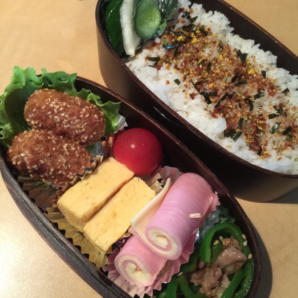 コロッケ弁当作り&詰め方 - YouTube