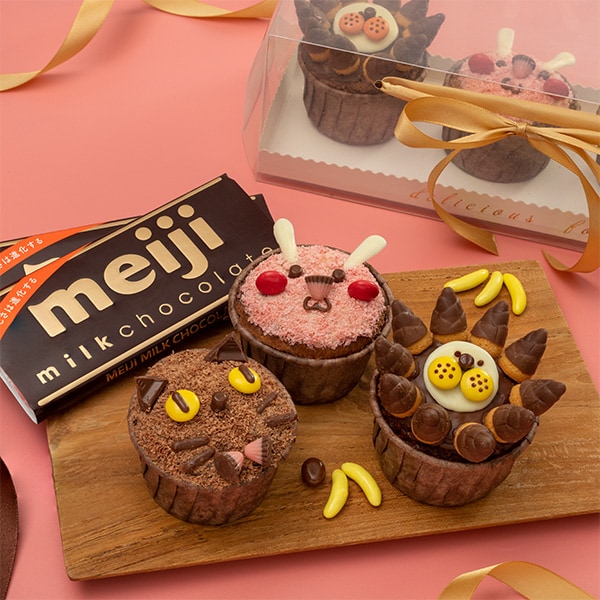 初心者でも簡単♪デコレーションカップケーキ