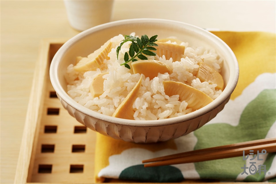 たけのこご飯 炊き込みご飯 のレシピ 作り方：白ごはん.com