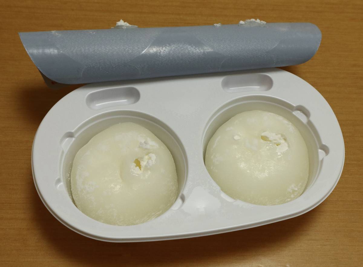 生雪見だいふく食べてみた！ふわふわ感に感動フロンティア技研