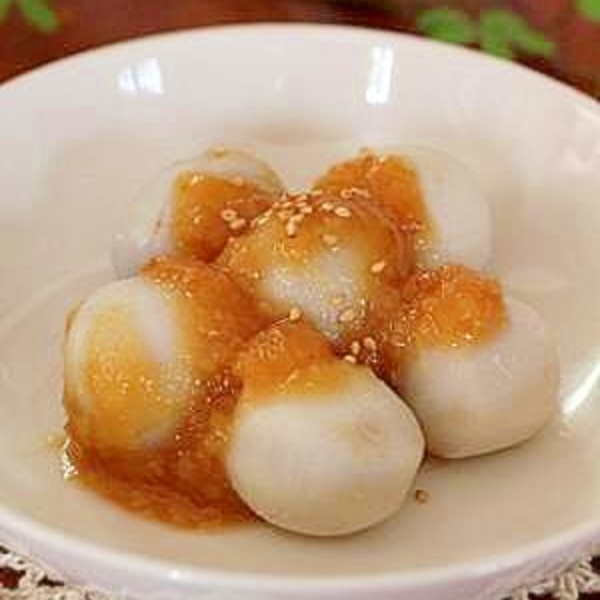 里芋とねぎの田楽