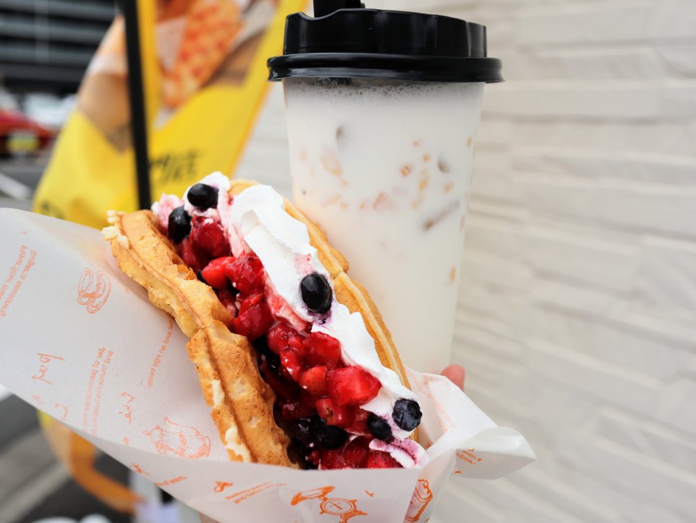 レビュー クレイジーワッフル仙台店で韓国ワッフル食べてきた!仙台南つうしん