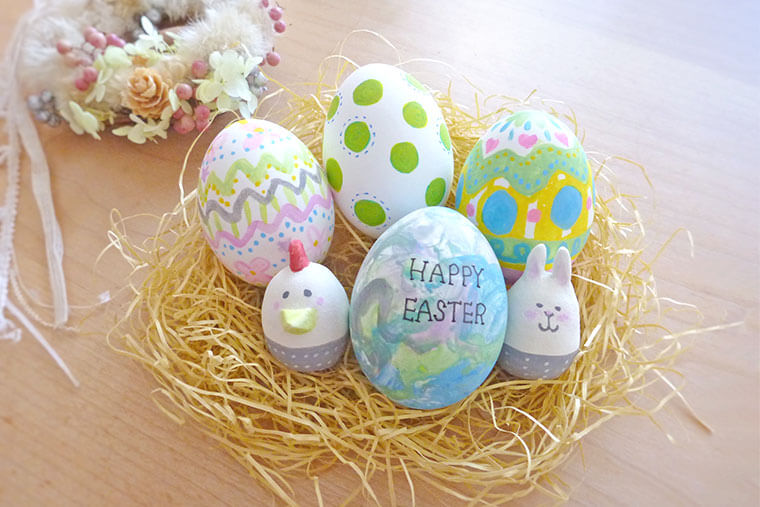 イースターエッグ工作！卵以外で作る作り方とエッグハントの遊び方ココシレル