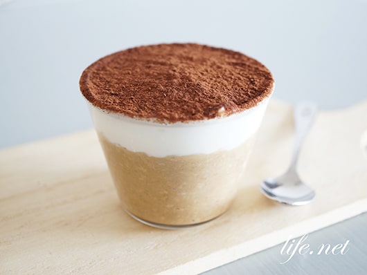 オートミールティラミスの作り方。マスカルポーネなしで簡単! - LIFE.net