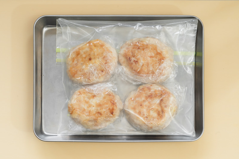 作り置き 豆腐しそハンバーグ