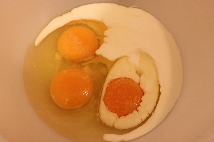 ビルズ風スクランブルエッグの作り方