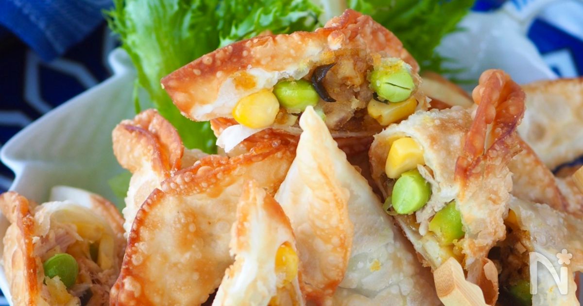 フライパン 餃子の皮 じゃがいも ツナ マヨネーズTikTok