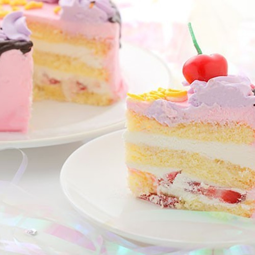 フェイクケーキ クレイケーキ 食品サンプル 誕生日 さくらんぼ - メルカリ