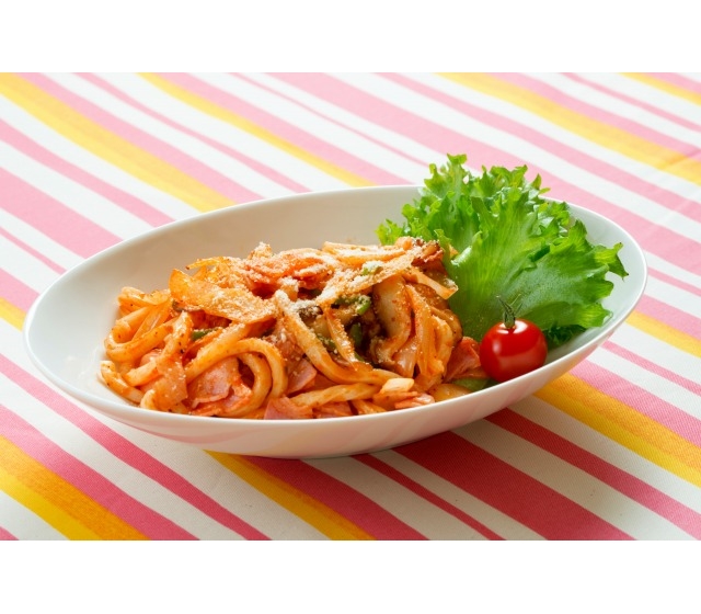 ナポリタン風うどんいきいきレシピヘルシーネットワーク