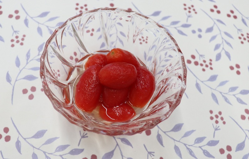 手作りドライトマトときのこのオイル漬け