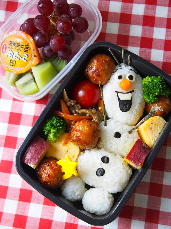 オラフのお弁当 - キャラデコ弁.com スマホ