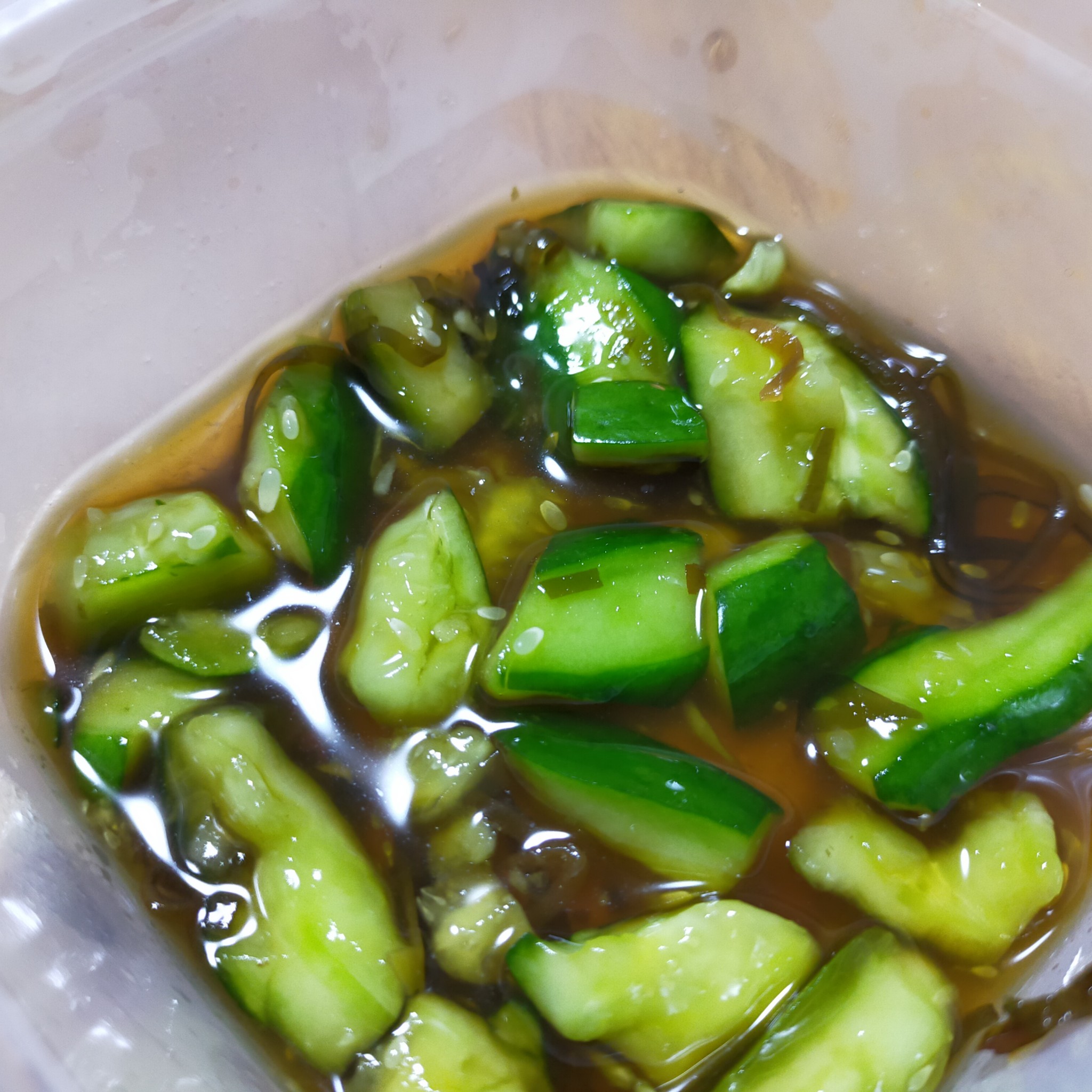 白だしで簡単！きゅうりの一本漬け