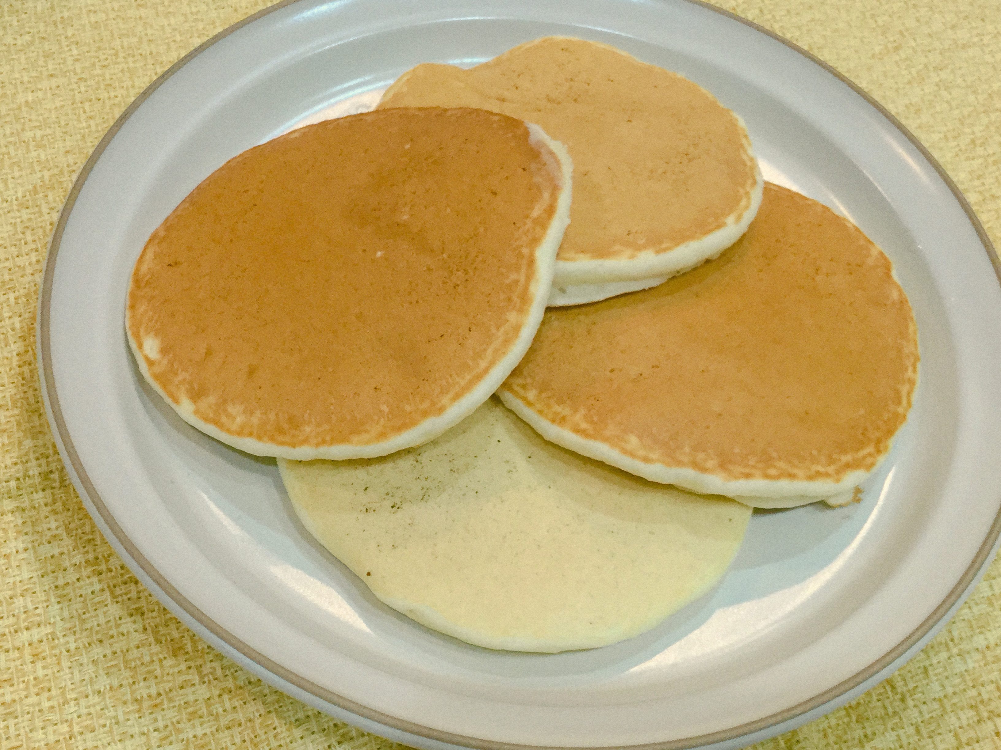 パンケーキ 作り方 ホットケーキミックスなし ベーキングパウダーなしTikTok