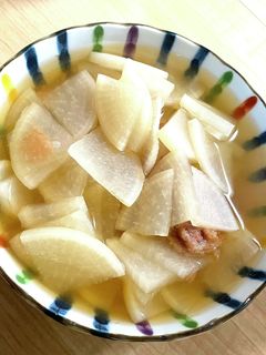 作り置き 梅の酸味が効いてる！大根と小梅の和風ピクルス