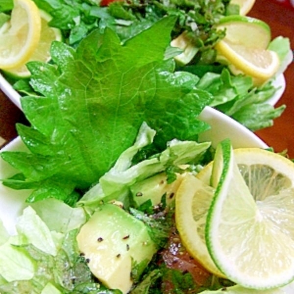 レモン、ライム、オレンジ柑橘類の飾り切り