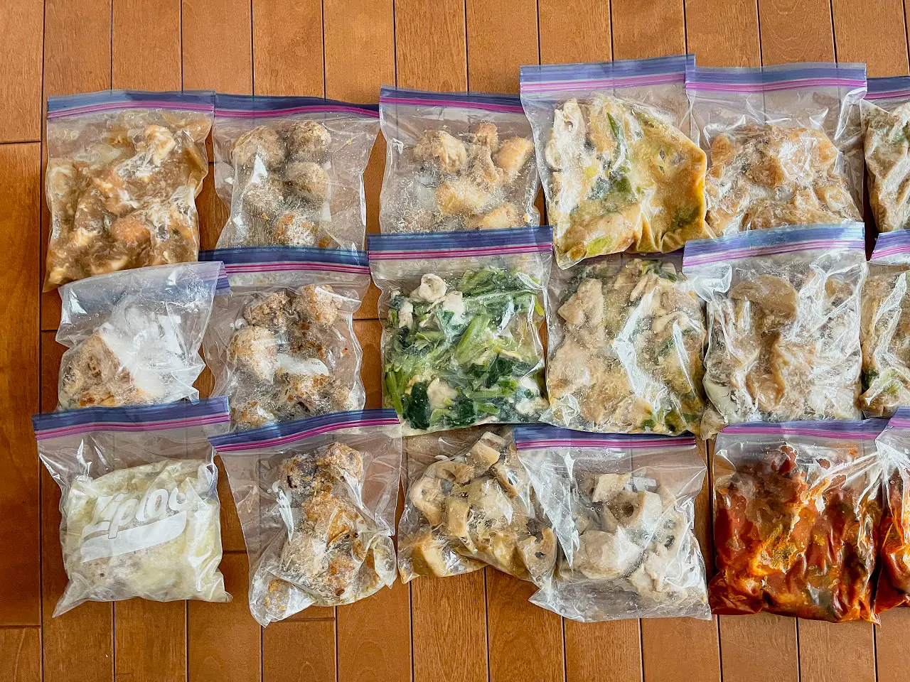 ジップロック袋 お弁当TikTok