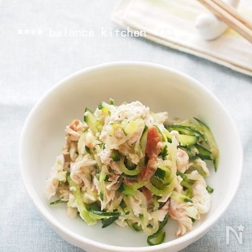 ささみときゅうりの梅和え 170602 コープクッキング - 生活協同組合コープこうべ