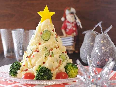 クリスマスに！リースのポテトサラダ