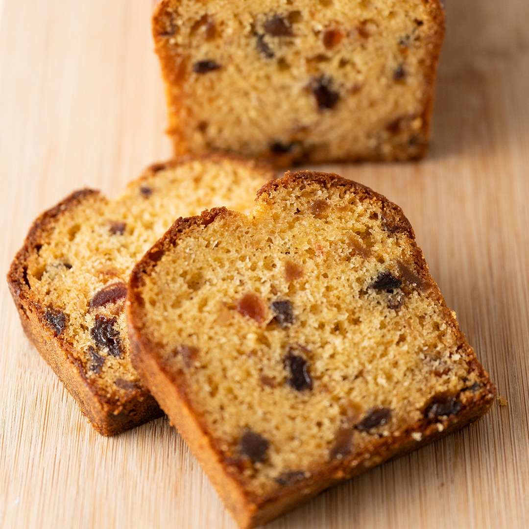 ドライフルーツ＆ナッツたっぷりのパウンドケーキ