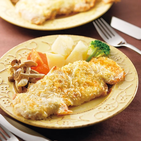 鶏もも肉と野菜のオーブン焼き