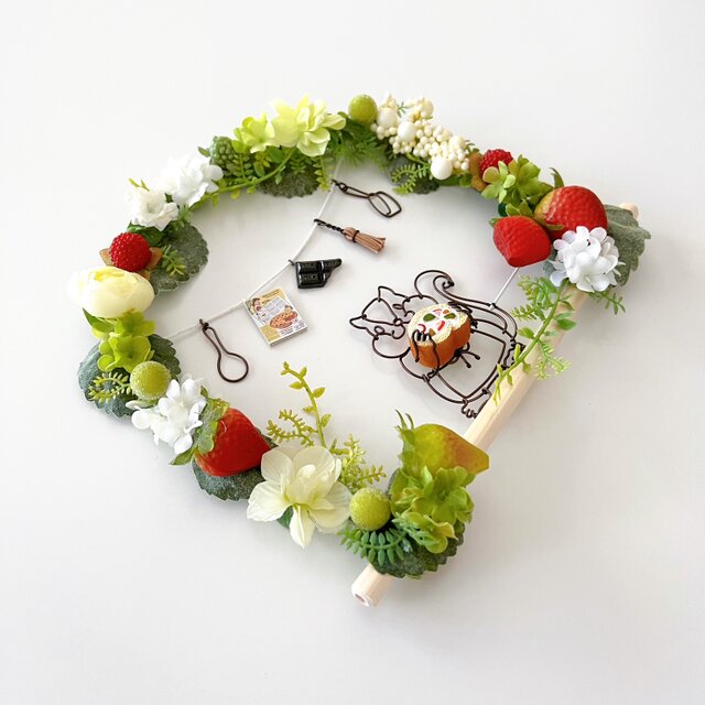 自家製コンフィチュールのクリスマスケーキ 卵・乳不使用