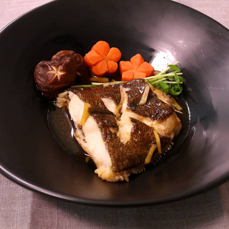 アオゾイの煮付け