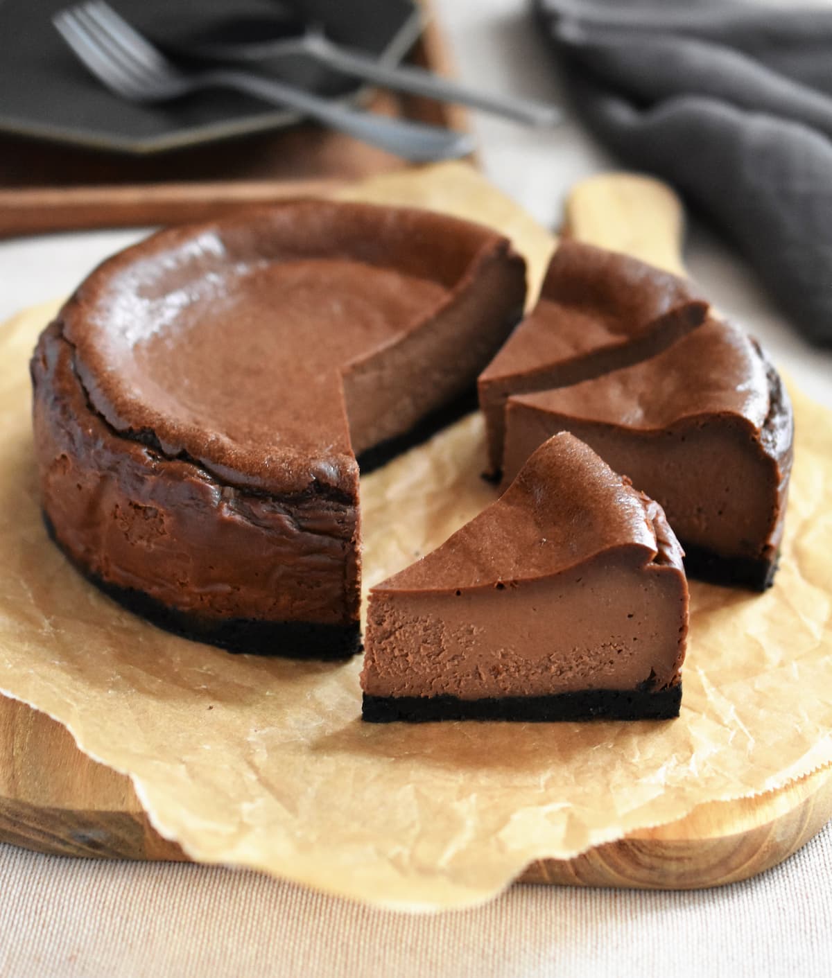 材料3つで簡単生チョコケーキホワイトデ