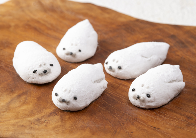 ふわふわマシュマロあざらし