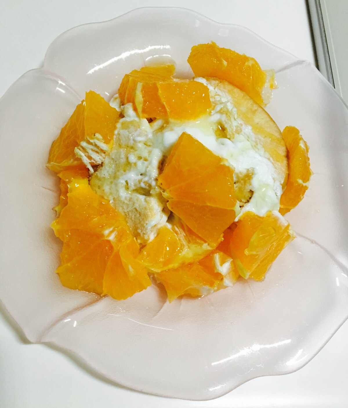 ヨーグルト入りレアチーズケーキ ポリラップ レシピ