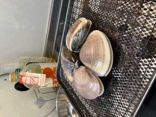 銀座渡利 焼きハマグリの作り方