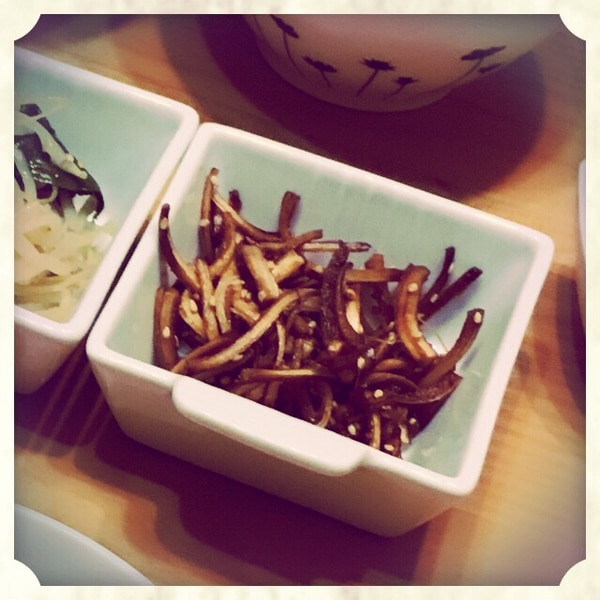 ご飯が止まらない！絶品♡椎茸軸と生姜の佃煮