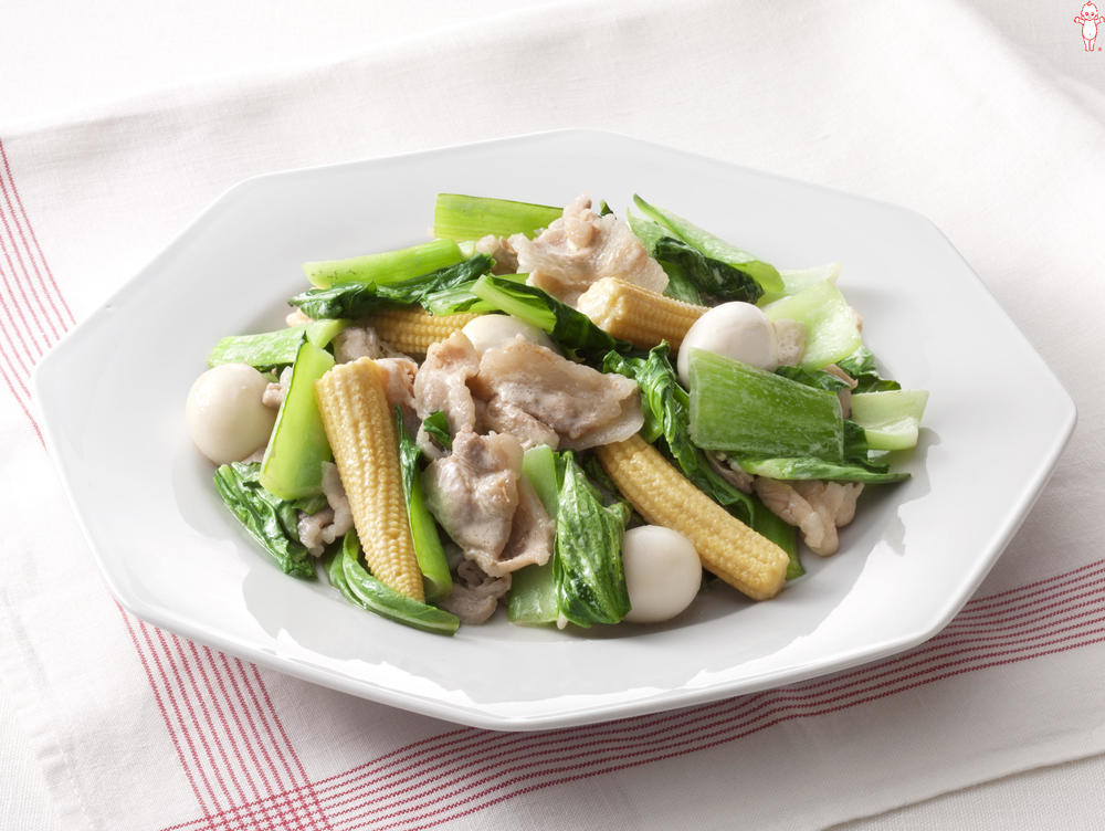 チンゲン菜のからし和え